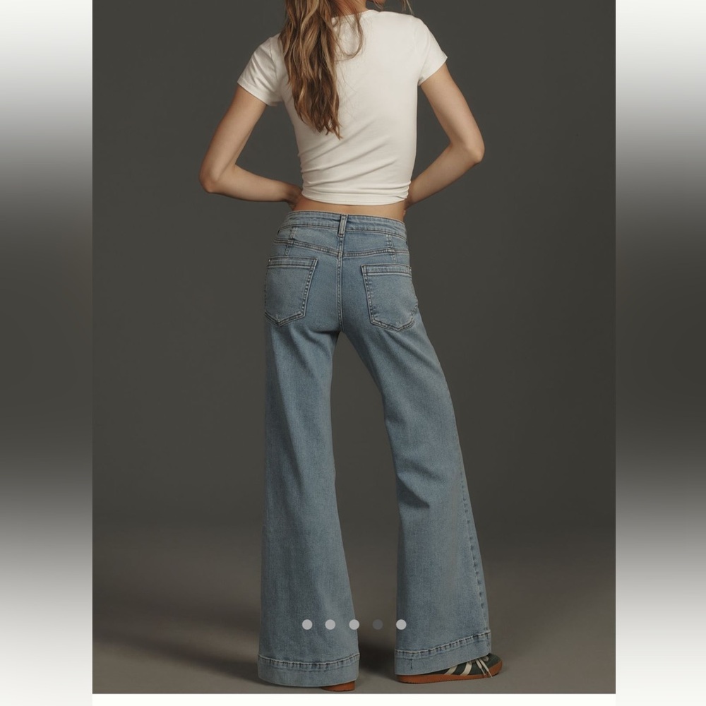 Pilcro High Rise Retro Flare Jeans